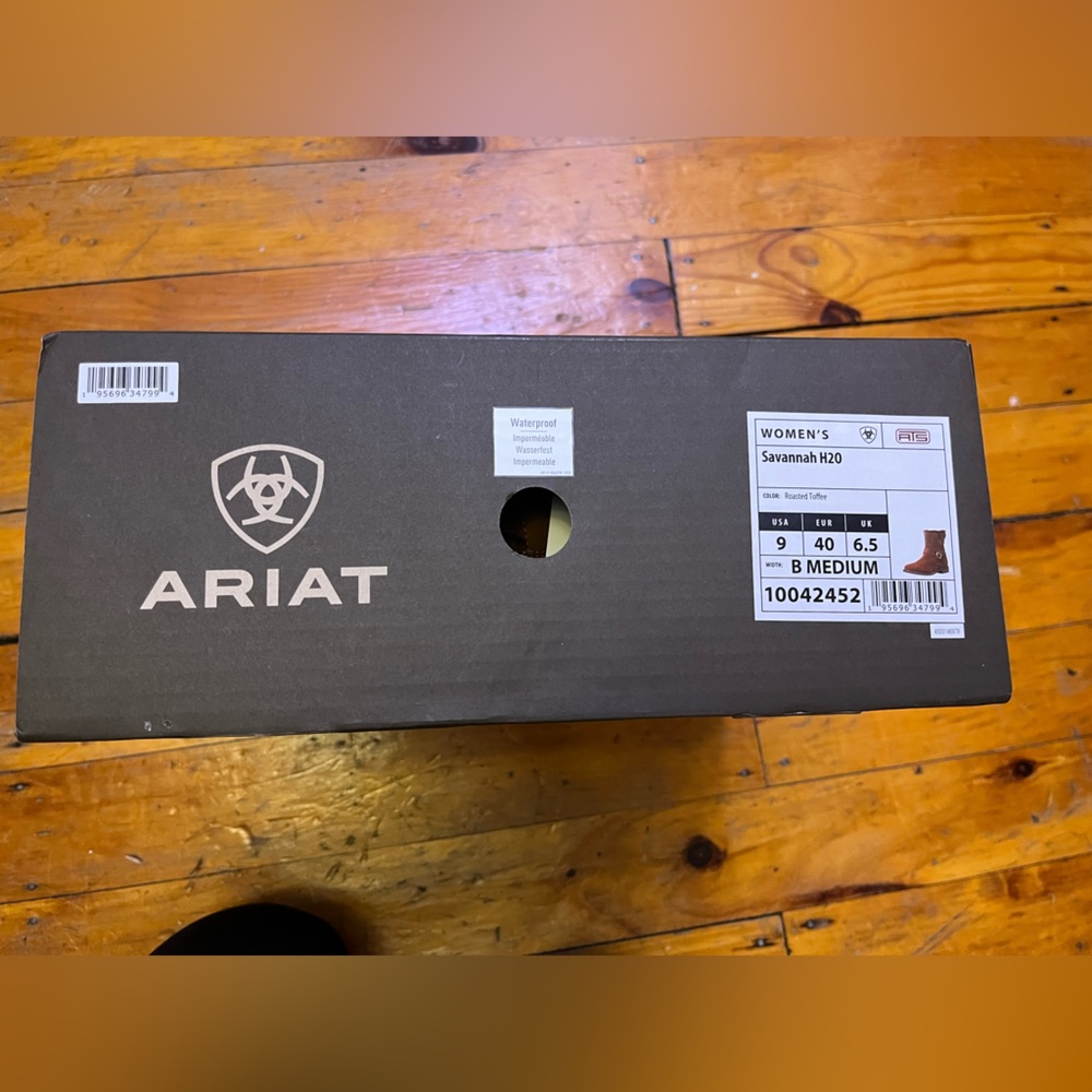 ARIAT Women’s Countryside Savannah H2O Waterproof Boots NWT’s Roasted Toffee (9) - Picture 11 of 15